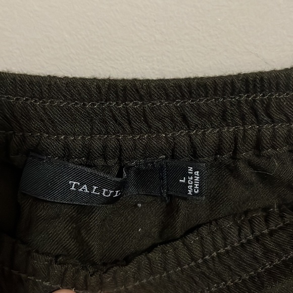 Talula dark green sleeveless romper - Picture 4 of 9